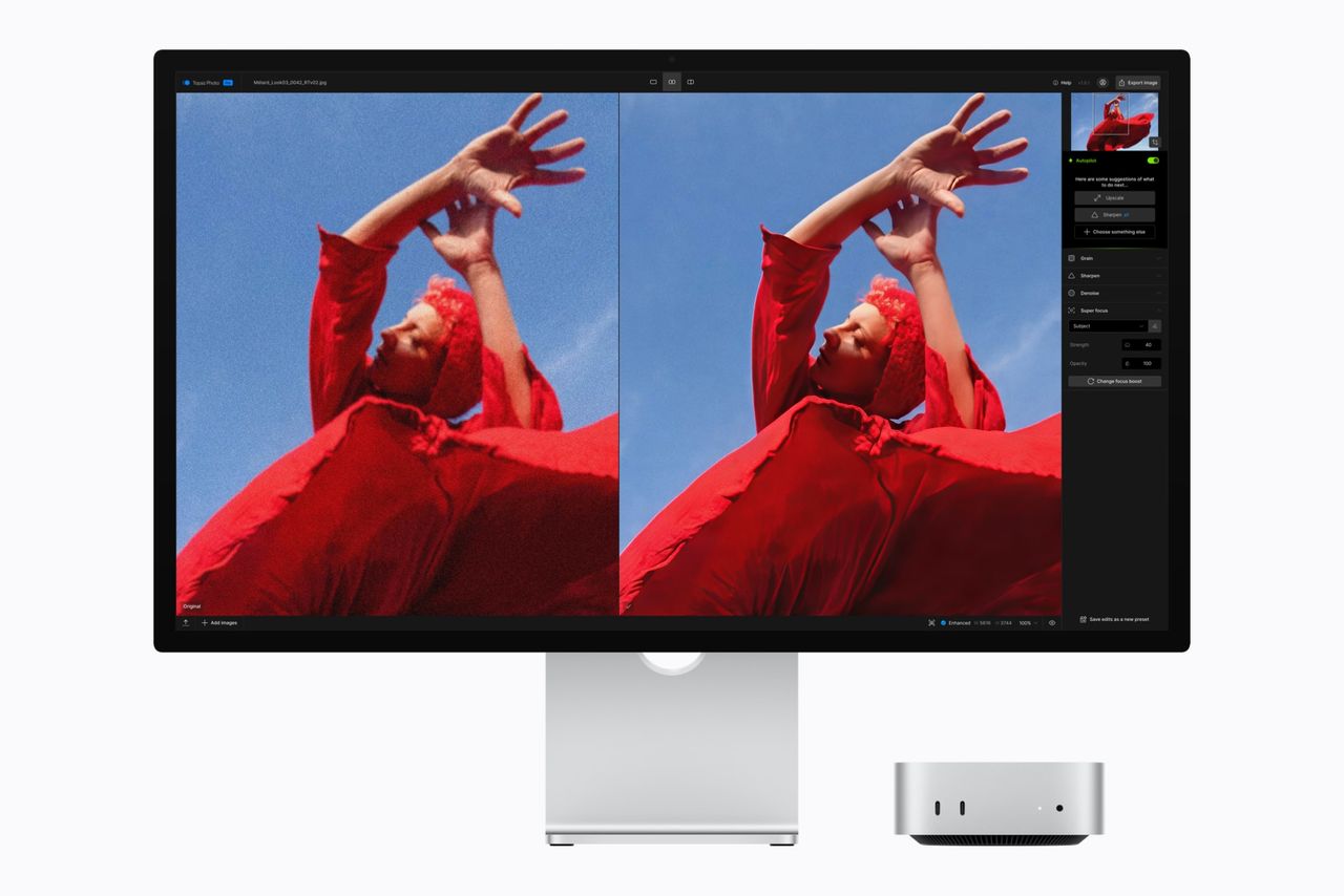 New Apple Mac mini and display