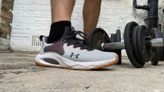 Under Armour HOVR Rise 4 cross training shoes from right side