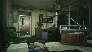 How Still Wakes The Deep was made more terrifyingly beautiful with Unreal Engine 5.3; a 70s radio on a desk