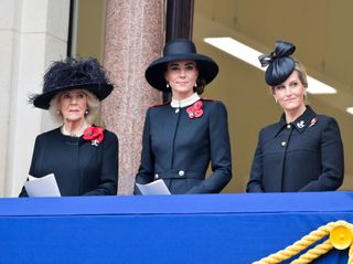 Camilla Parker-Bowles, Kate Middleton and Sophie, Countess of Wessex