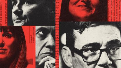 Photo illustration of Andy Burnham, Angela Rayner, Wes Streeting, Shabana Mahmood, Ed Miliband and PLP leadership rules