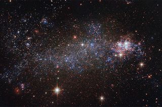 NGC 5408, irregular galaxy, hubble