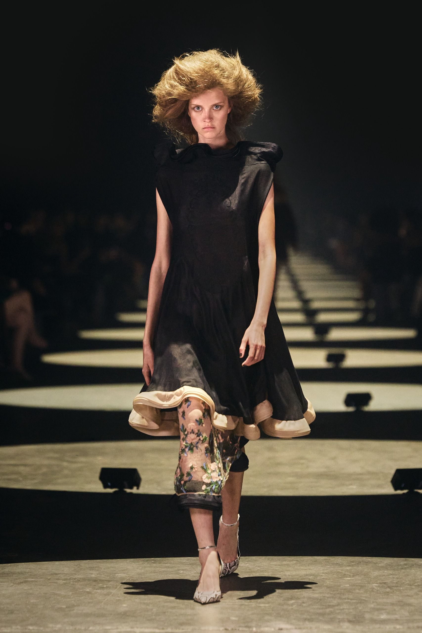 Khaite S/S 27 runway, trapeze skirt trend