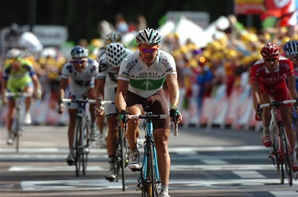 Nicolas Roche (AG2R La Mondiale) finishes in second place