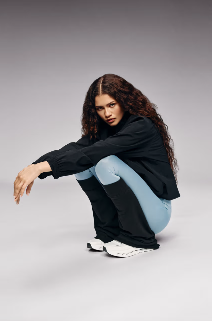Zendaya Says She Discovered On's Trendy Sneakers Filming Challengers