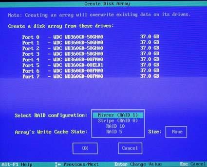 3Ware Escalade 8506: BIOS And Configuration - RAIDCore Unleashes SATA ...