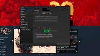 Steam Client Beta guide - a window opening to allow you to opt in.