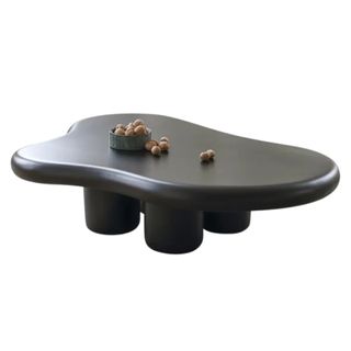 Cloud Shape Modern Black Coffee Table