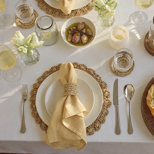 Pure Linen Napkins, set of 4