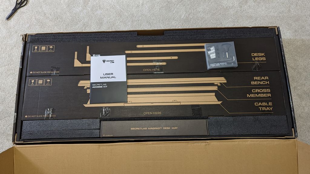 Secretlab Magnus Metal Desk review Laptop Mag