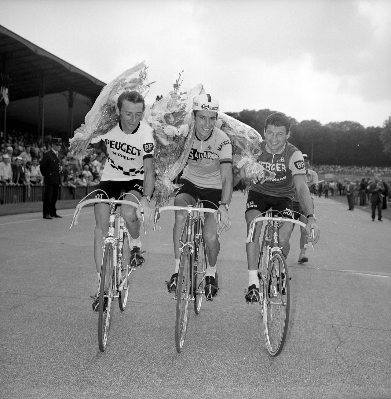 The top three at the 1969 Tour de France