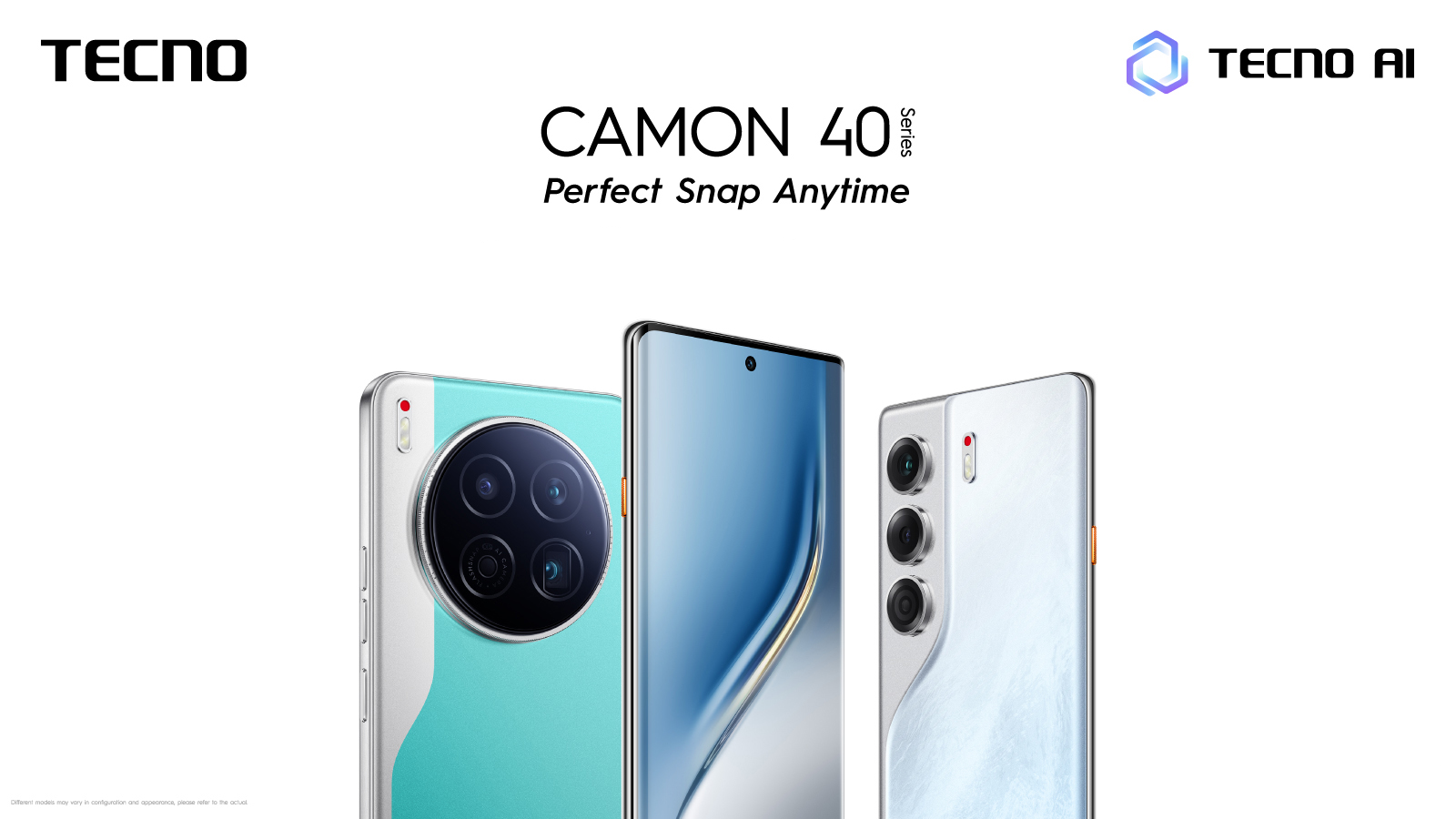 TECNO CAMON 40 series phones