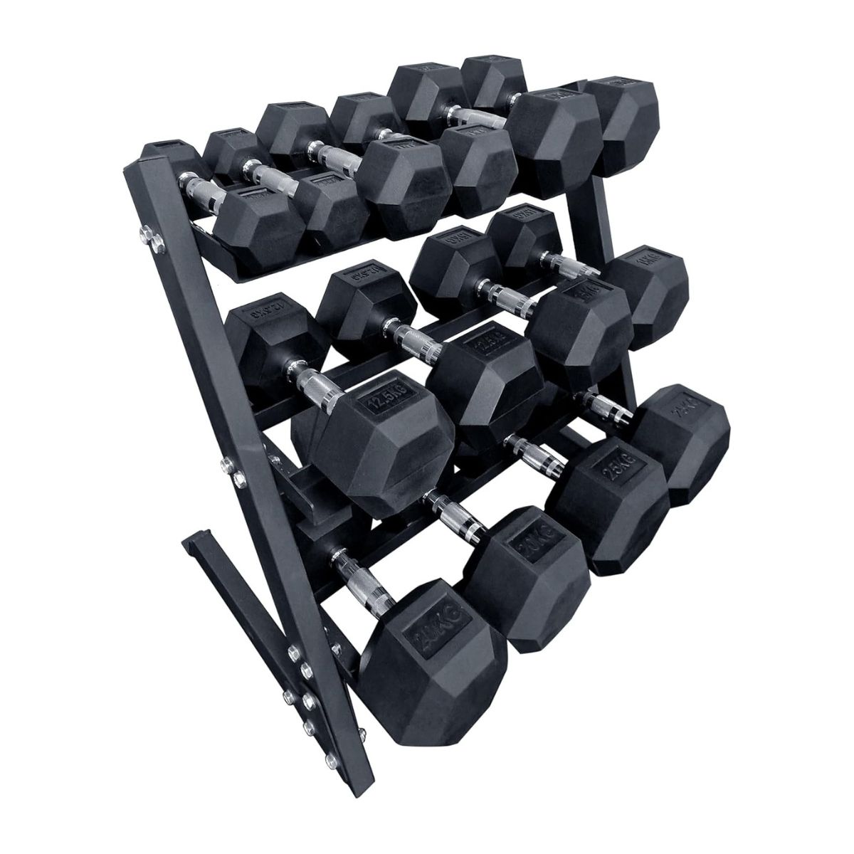 Extreme Fitness Dumbbell Weights Vertical