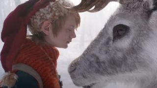 Henry Lawfull and reindeer in A Boy Called Christmas