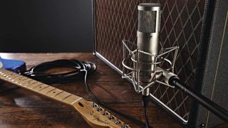 Mic'd up Vox AC30 and Fender Telecaster
