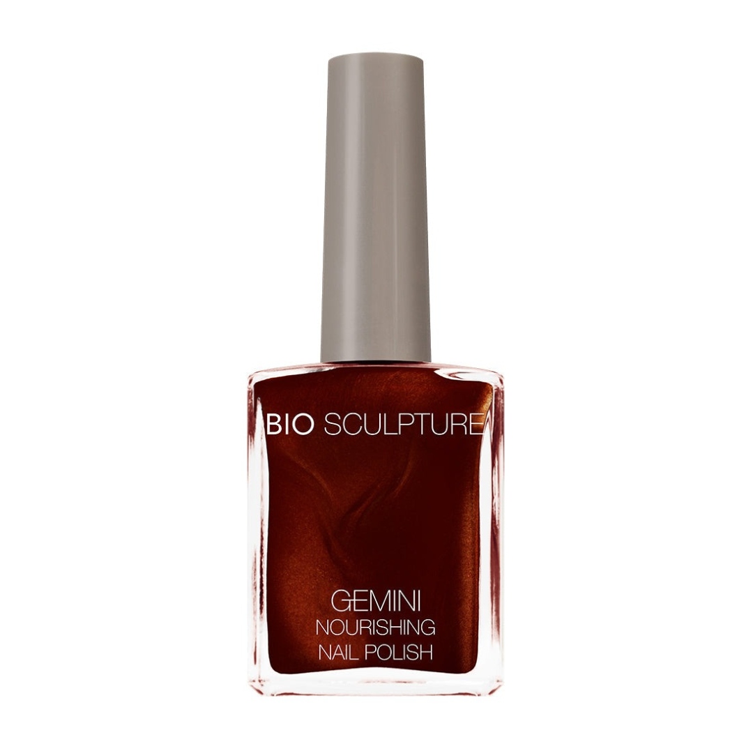 Bio Sculpture Nourishing Nail Polish in Rosewood Stardust