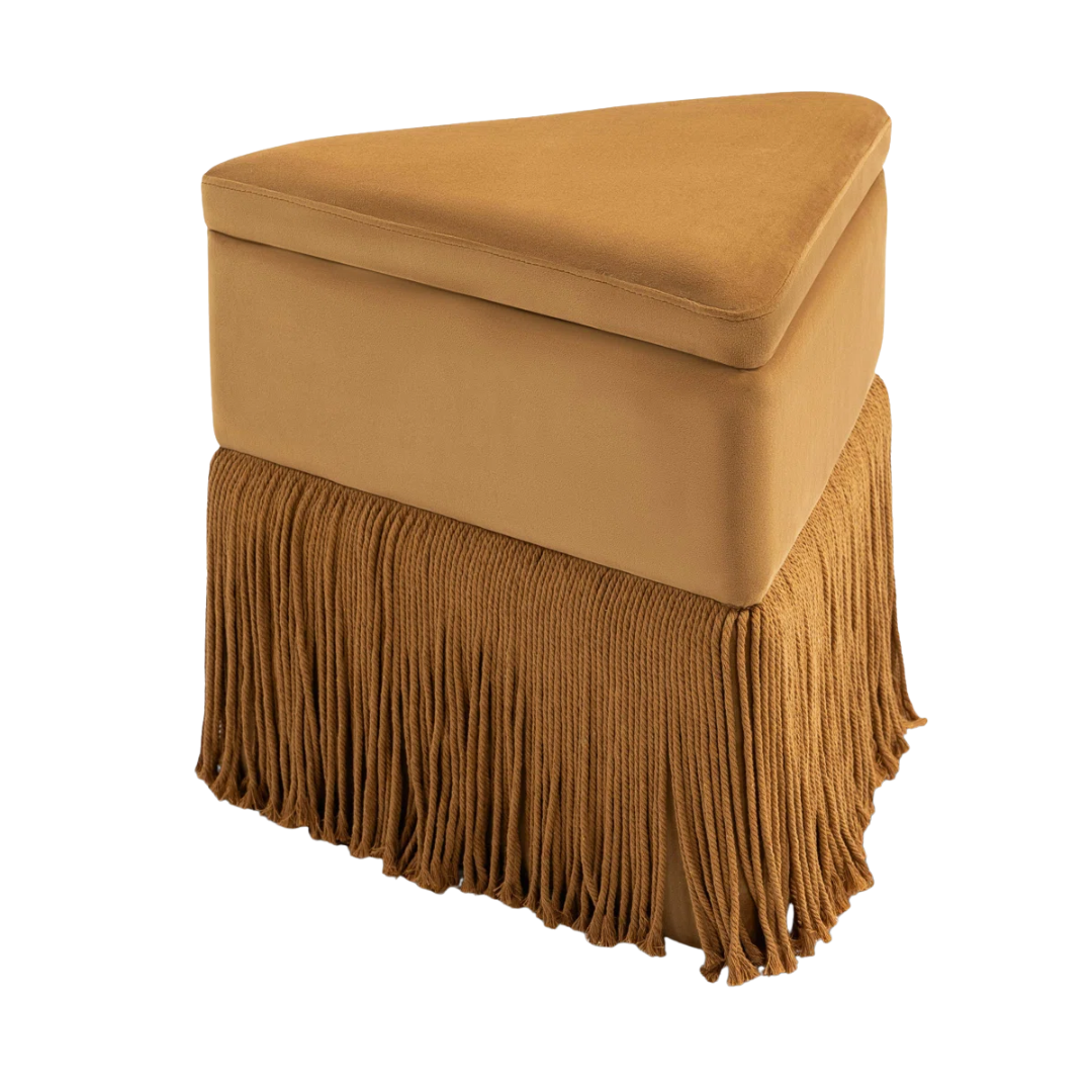 House of Hampton&amp;reg; Keyia Velvet Ottoman / Stool &amp;amp; Reviews | Wayfair