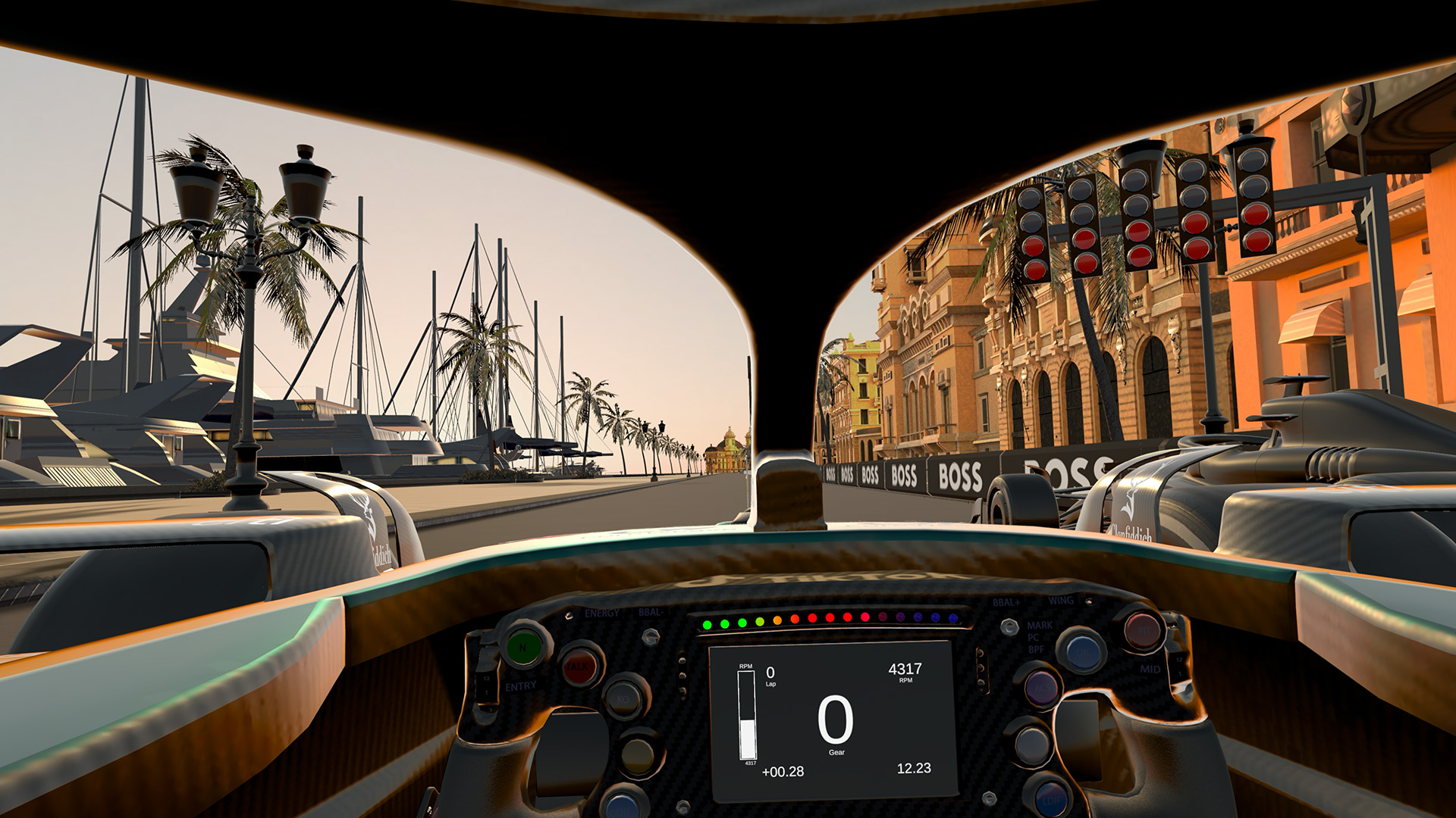 BOSS x AMF1 Immersive Spatial Experience screenshot