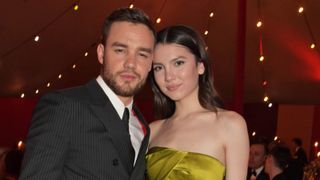 Liam Payne and Maya Henry attend the gala dinner in honour of Edward Enninful, winner of the Global VOICES Award 2019, during #BoFVOICES on November 22, 2019 in Oxfordshire, England.