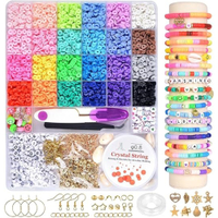 Anshine 5,560 pcs clay beads bracelet kit | AU$16.99