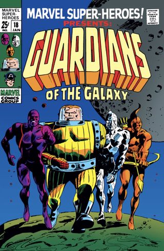The original Guardians of the Galaxy in comics