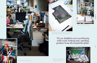 A kaleidescopic array of various editors' desks over at Wallpaper* HQ