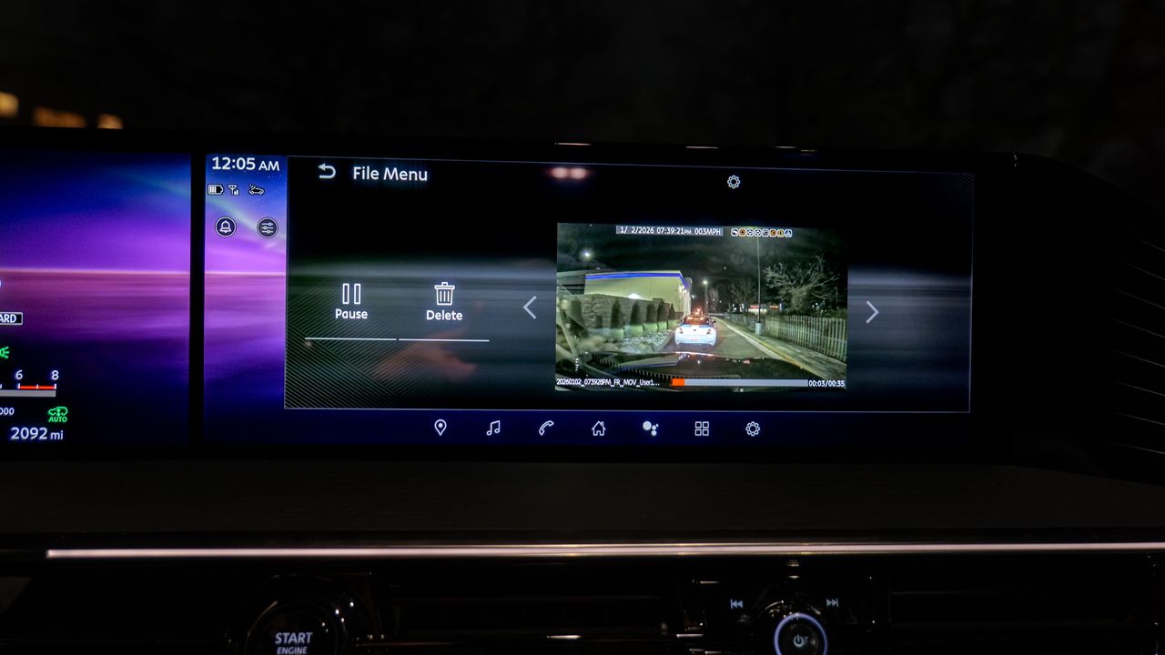 2026 Infiniti QX80 test drive.