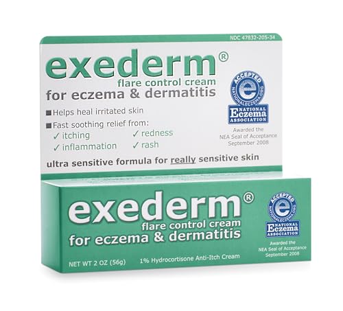 Exederm Flare Control Cream for Eczema &amp;amp; Dermatitis, 2oz