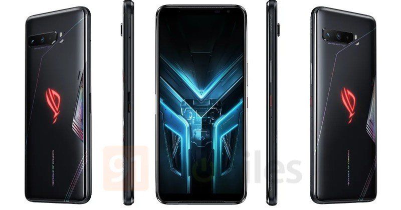 Asus Rog Phone 3 Leaked Renders