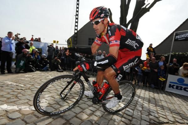 George Hincapie (BMC) had a good ride in Flanders
