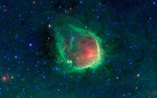 In the Blackest Night, a Green Ring Nebula 1920