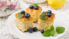 blueberry coconut cake with lime