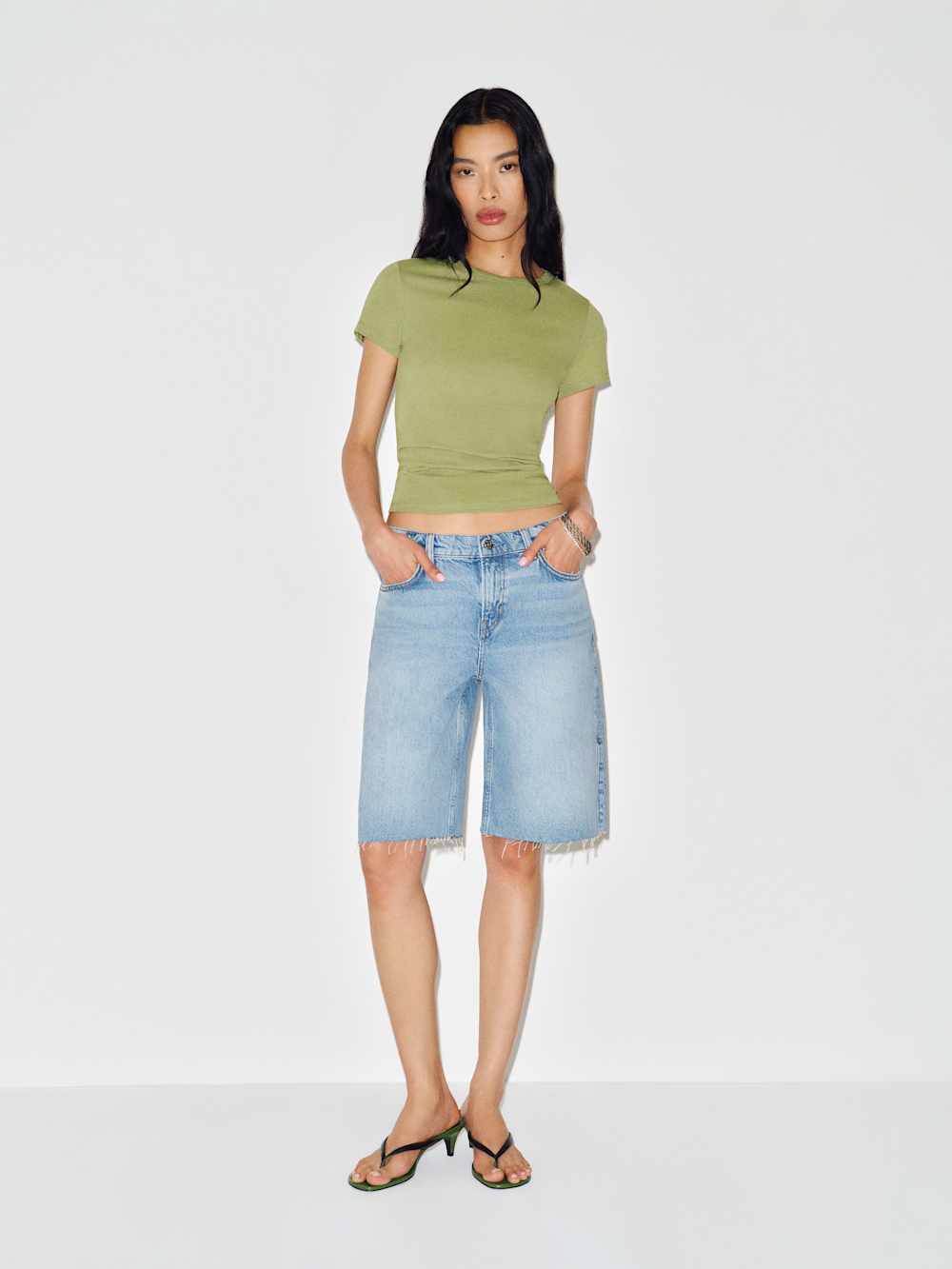 Finley Low Rise 11 in Baggy Jorts