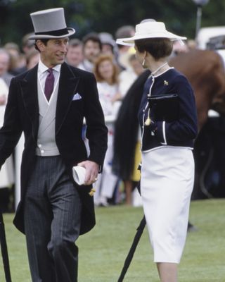 King Charles and Princess Anne dressed up for a day out at Royal Ascot