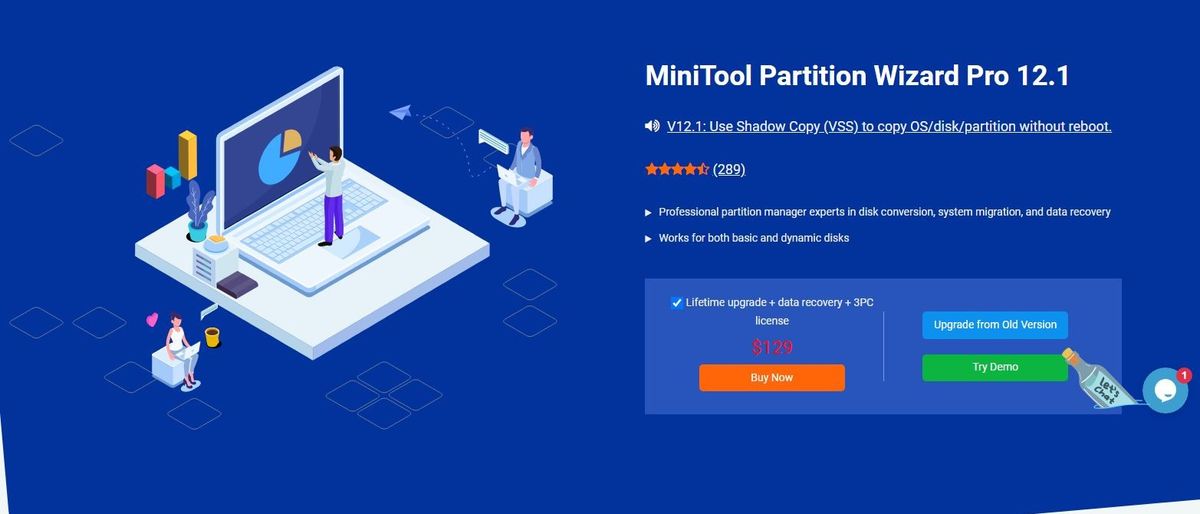 mini partition tool portable