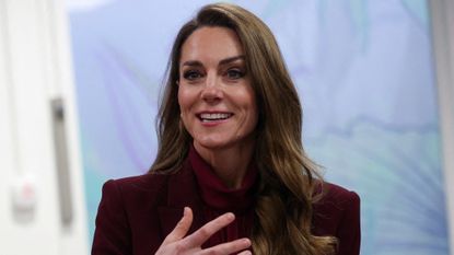 Prince William, Prince of Wales and Catherine, Princess of Wales meet healthcare staff during a visit to Charing Cross Hospital on January 8, 2026