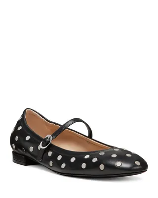 Claris Studded Ballet Flats