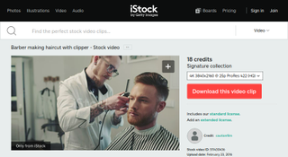 An on-trend image, perfectly suited to an ecommerce app selling shaving goods