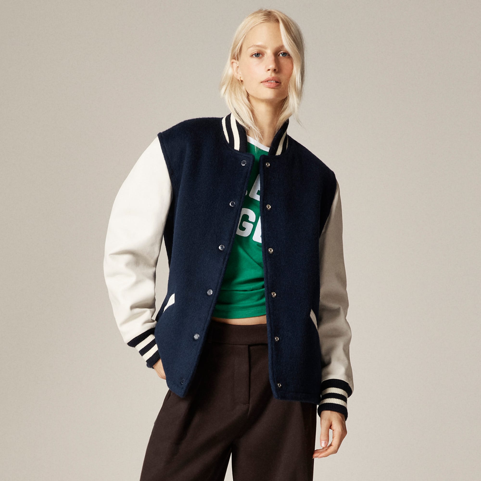 Alex Eagle X J.crew Varsity Jacket