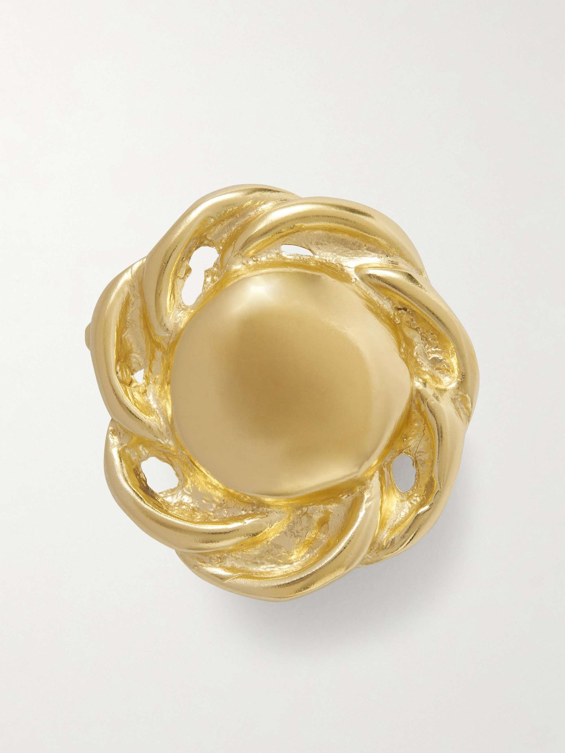 Echo Idyll Gold-Plated Brooch