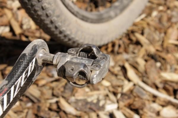 Shimano's PD-M540 SPD pedal.