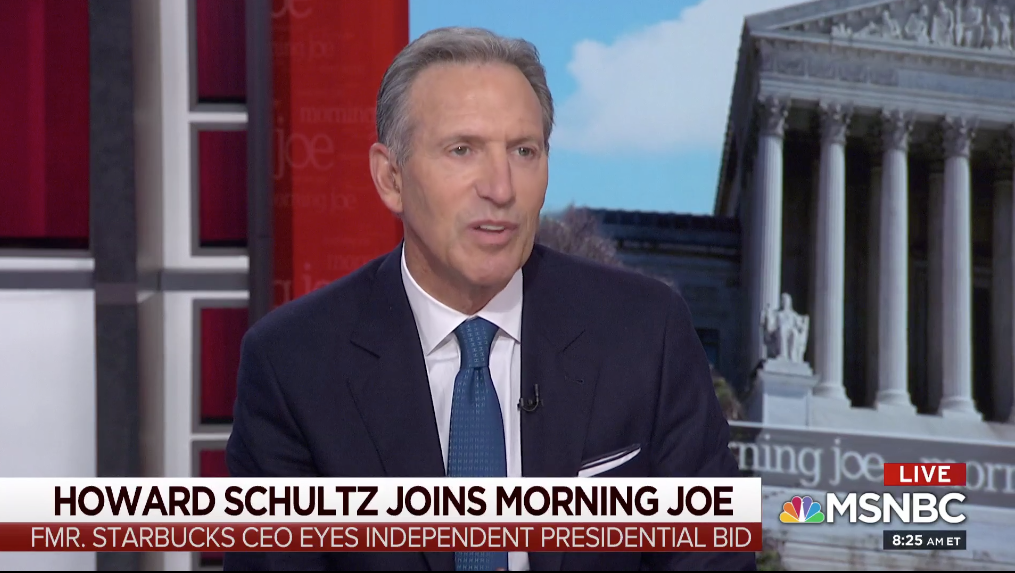 Howard Schultz.