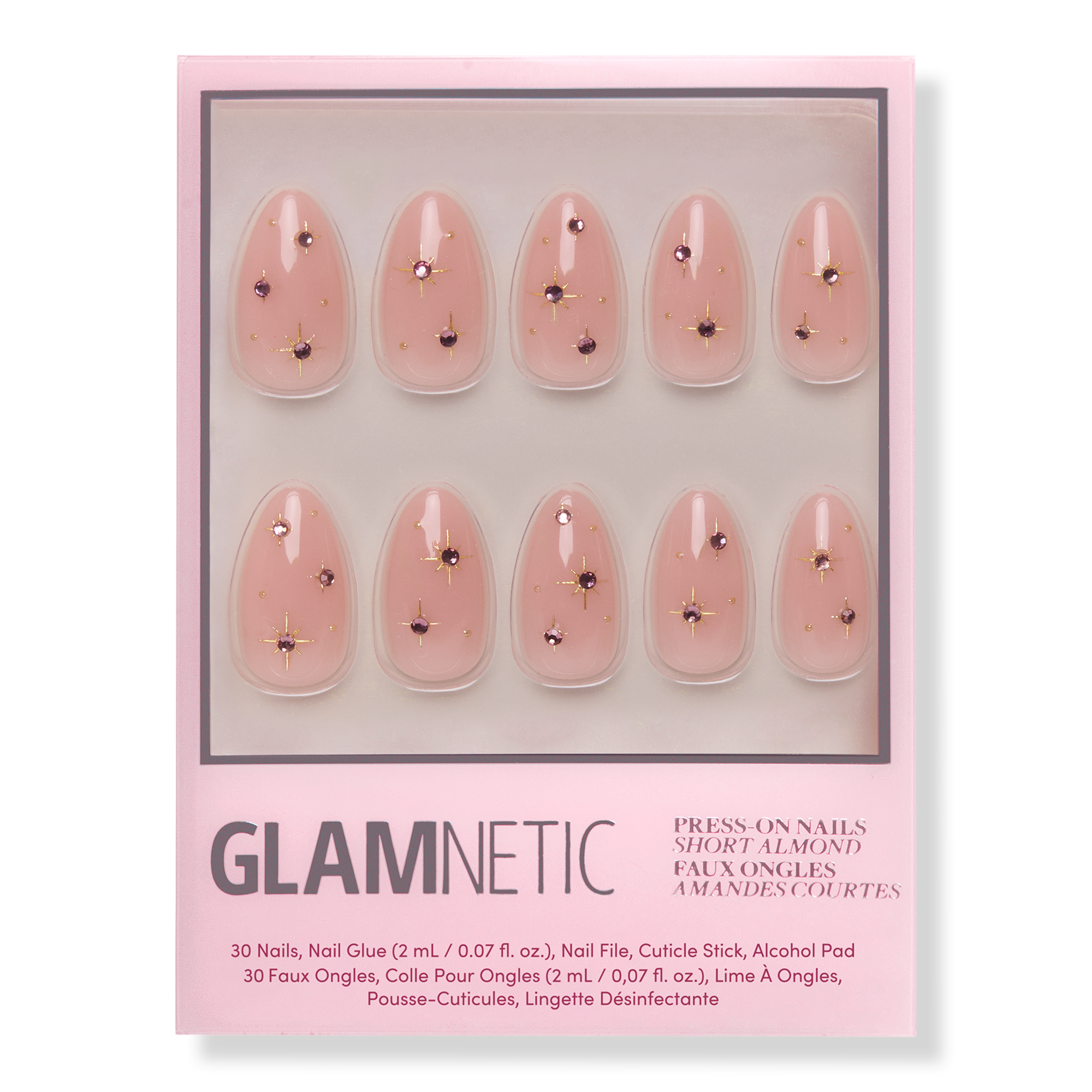 Pink Comet Press-On Nails