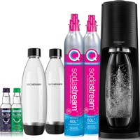 SodaStream Terra Sparkling Water Maker Bundle (Black): was $159.95, now at $125