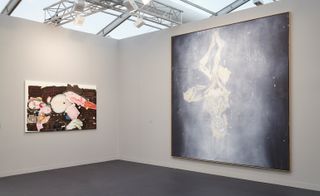 Installation view of the White Cube stand.