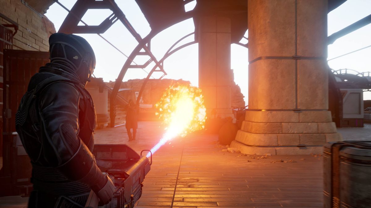 Screenshot of Dune: Awakening.