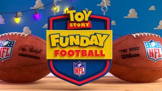 Toy Story NFL Funday Football logo