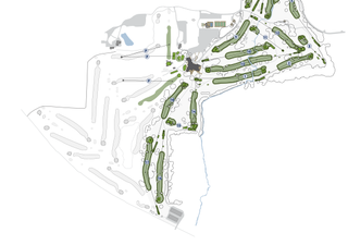 Course map of Oak Hill Country Club