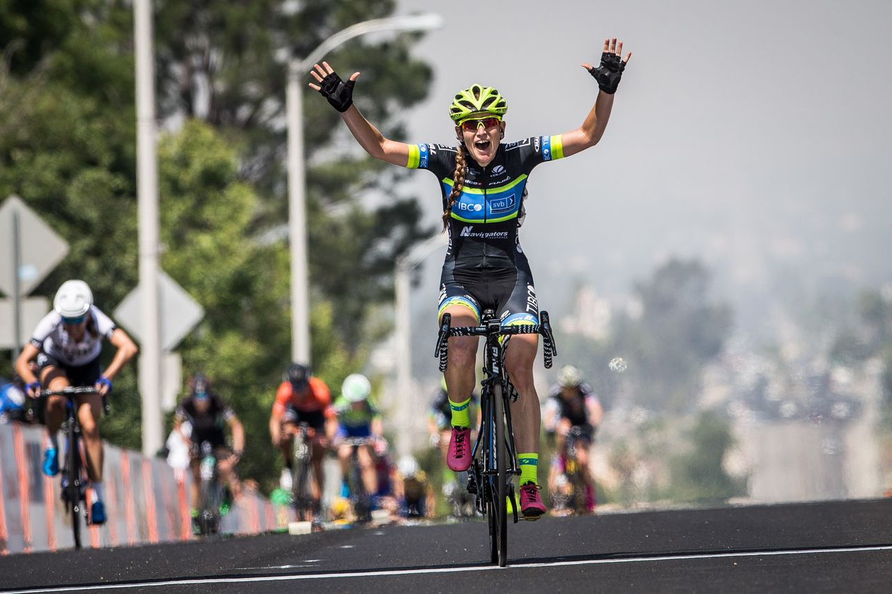Lauren Stephens (Tibco-Silicon Valley Bank) wins the stage
