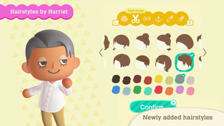 Animal Crossing: New Horizons Harriet Hairstyles